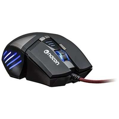 Imagen de Nacon GM 300 Ratón Gaming USB Plug &amp; Play 500 a 2800 DPI, Sensor Óptico con 8 Botones