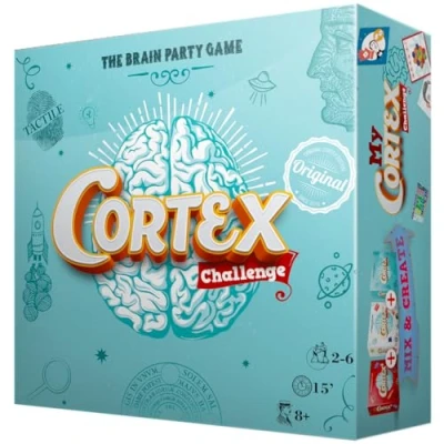 Imagen de Zygomatic Cortex Challenge ¡Desfia a tu Cerebro con este Divertivo Juego De Cartas! Partir 8 Años 2 6 Jugadores 15 Minutos por Partida Multilenguaje (incluye Español)
