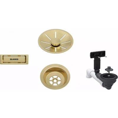 Imagen de Blanco 207 423 Set de desagüe InFino Satin Gold manual
