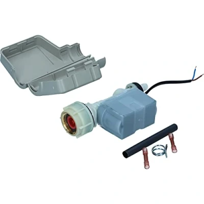 Imagen de Kit de reparación la electroválvula Aquastop compatible con Bosch Siemens Neff Constructa para manguera entrada seguridad del lavavajillas 00263789 Bitron tipo 902