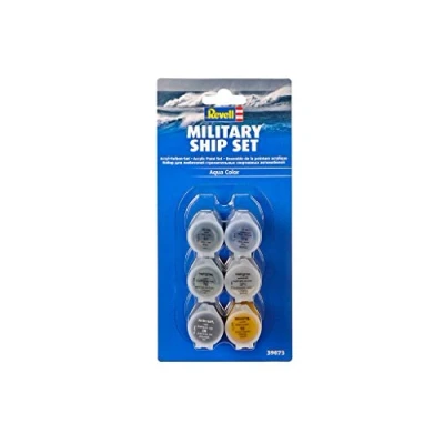 Imagen de Revell Military Ship Set Pintura Acrilica, 8+ Años, Multicolor 39073