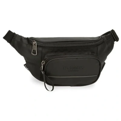 Imagen de Pepe Jeans Dortmund Riñonera Gris 30x13x5 cms Algodón, Poliéster y PU. 1,95L by Joumma Bags