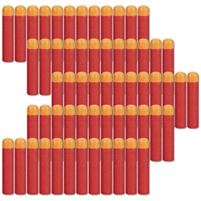 Imagen de Cosoro Juego de 60 Unidades, 9,5 cm, Espuma Dardos para Nerf N Strike Mega Elite Blasters Pistola Juguete