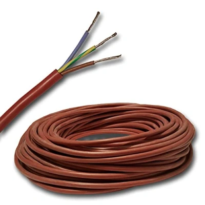 Imagen de Cable de silicona para saunas, SIHF, 3 x 1,5 mm², 5 m