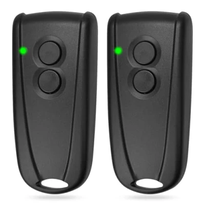 Imagen de ALFFREUDE 2 Piezas Mando Garaje Universal, de Universal 433,92 MHz, Copiador para Puerta Cochera Compatible Eco Star RSE2 RSC2 RSZ1
