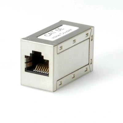Imagen de Adaptador Roline Modular Coupler Rj 45 Plata