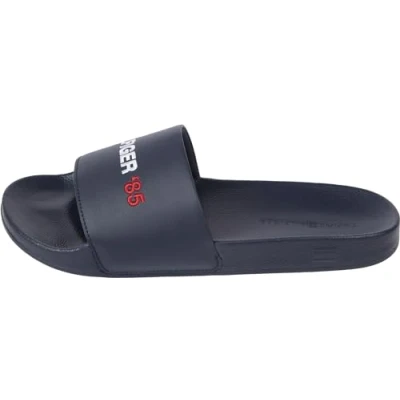 Imagen de Tommy Hilfiger Chanclas Hombre Pool Slide Zapatillas de baño, Blau (Azul), 41