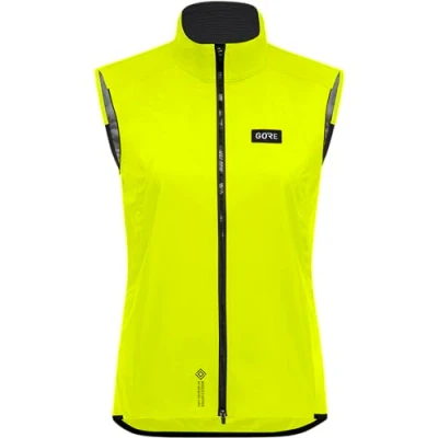 Imagen de GORE WEAR Chaleco De ciclismo transpirable para mujer, Ropa todos los días, secado rápido y cortavientos