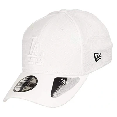 Imagen de New Era Los Angeles Dodgers 39thirty Stretch Cap Diamond Tonal White M L
