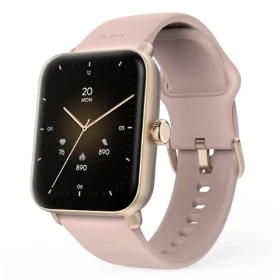 Imagen de Hama Reloj inteligente GPS integrado 6010&quot; (reloj deportivo, pantalla TFT de 1,65&quot;, función llamadas y control voz Siri/Google, impermeable IP68/3 ATM), color oro rosa