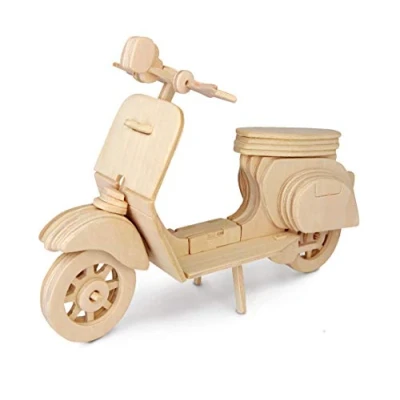 Imagen de Quay Vespa de artesanía en madera Kit construcción FSC