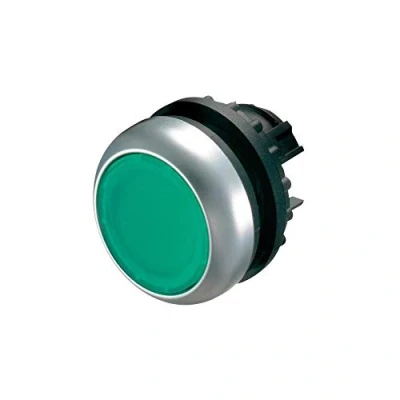Imagen de EATON M22 DL W X0 Pulsador Luminoso Rasante, Retorno, Blanco, 3.0cm x 3.0cm, Caja de 10