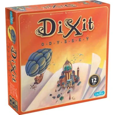 Imagen de Asmodee Dixit Odyssey ES/NL LIBELLUD Desde 8 AÑOS 3 a 12 Jugadores 15 0 30 Minutos Juego DE ASOCIACIÓN