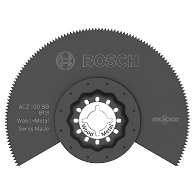 Imagen de Bosch Professional 1x Hoja de sierra segmentada ACZ 100 BB Wood and Metal (para madera y metal, mm, accesorios Multiherramienta)