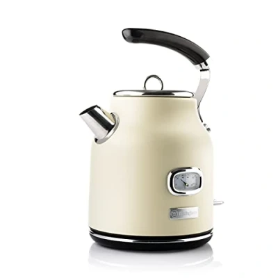 Imagen de Westinghouse Kettle Retro Collections 2200 W vanilla white 1.7 liter WKWKH148WH