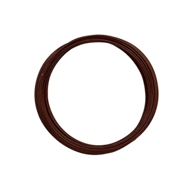 Imagen de Vaessen Creative Redondo Alambre de Aluminio, Marrón (Brown), 2 mm 5 m,