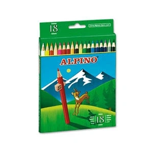 Imagen de Alpino 010656 Caja de 18 lápices colores