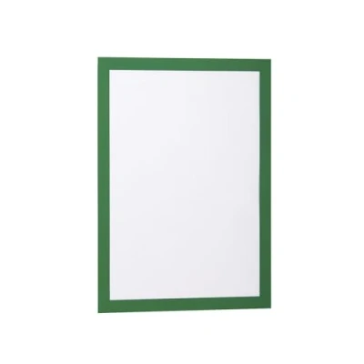 Imagen de Durable 488205 Marco informativo Duraframe (A4, autoadhesivo con cierre magnético) 10 unidades, verde