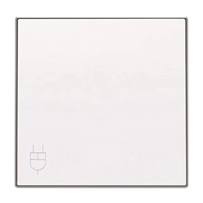 Imagen de Niessen 8588.1 bl Tapa schuko con cubierta abatible