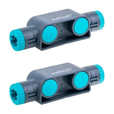 Imagen de wolfcraft 2 Adaptadores Para sargentos monomanuales Connector 8664060 unir