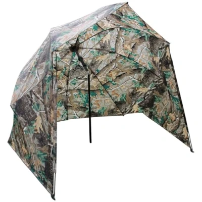 Imagen de Ultimate 50&#039;&#039; Storm Brolly Camo (inc. clavijas y barras de tensión) Refugio pesca