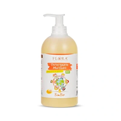 Imagen de Flora Cosm Gel Ducha Baðo Niðos 500 ml 100 g