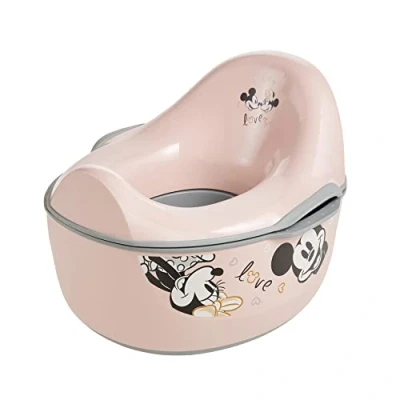 Imagen de keeeper Orinal deluxe 4 en 1 Minnie, Orinal, Reductor, Taburete y Dispensador De toallitas, 18 meses a años aprox, Kasimir, Rosa