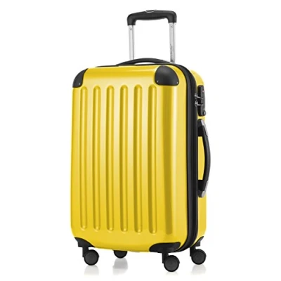 Imagen de Hauptstadtkoffer Alex Trolley rígido con cierre TSA, 42 litros, 55 x 35 20 cm, Amarillo
