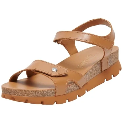 Imagen de Panama Jack Sulia, Sandalia Plana Mujer, Camel B20, 39 EU