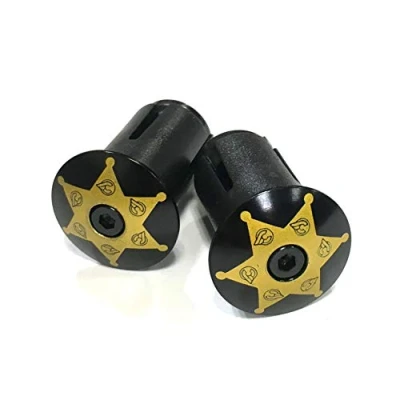 Imagen de Cinelli Tapones expansores de Extremo Barra, Unisex, Sheriff, Universal