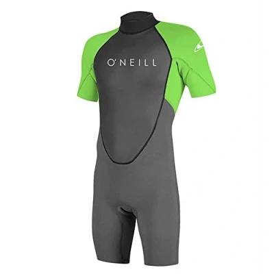 Imagen de O&#039;NEILL Reactor 2 2mm Back Zip S/S Spring Wetsuit Traje de Neopreno, Hombre, Verde, MS