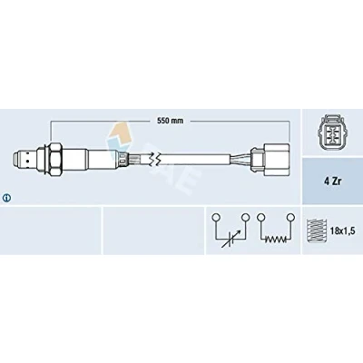 Imagen de Sonda lambda FAE 77473