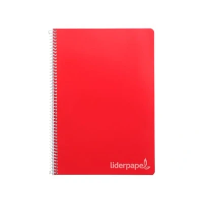 Imagen de Cuaderno espiral liderpapel folio witty tapa dura 80h 75gr cuadro 4mm con margen colores surtidos