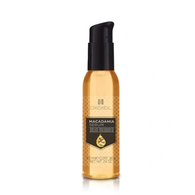 Imagen de CRIOXIDIL Sérum Macadamia para el Pelo 100 ml Aceite Capilar Reparador Puntas Abiertas y Secas Hidratación Profunda Cabello Antiencrespamiento no Apelmaza Cebello más Brillante