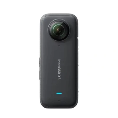 Imagen de Cámara deportiva Insta 360 X3, 5.7K, 72 megapixel, WiFi, Inteligencia Artificial, Pantalla táctil, Negro