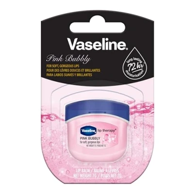 Imagen de Vaseline Lip Therapy Pink Bubbly Bálsamo labial nutritivo para una hidratación óptima con un color burbujeante rosa (1 PC))