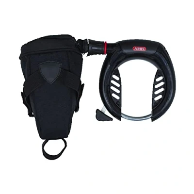 Imagen de ABUS candado de cuadro PRO Shield XPlus 5955 NR Juego bicicleta con cadena 6KS/85 y bolsa ST5950 8,5 mm nivel seguridad 9 Negro