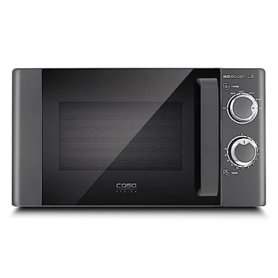 Imagen de Caso M20 Ecostyle Encimera Solo Microondas (Encimera, microondas, 20 L, 700 W, Giratorio, Negro)