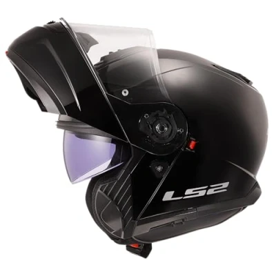 Imagen de LS2, Casco Moto Modular Strobe II Matt Black, XS