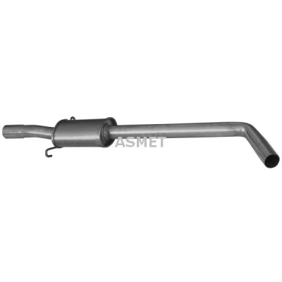 Imagen de ASMET 10.049 Silenciador Intermedio RENAULT: MEGANE 1 Classic,