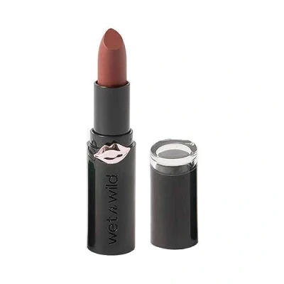 Imagen de Wet n Wild MEGALAST LIPSTICK Barra de Labios Hidratante con Color Intenso, Acabado Mate Larga Duración Vegana Sand Storm, 1 Unidad