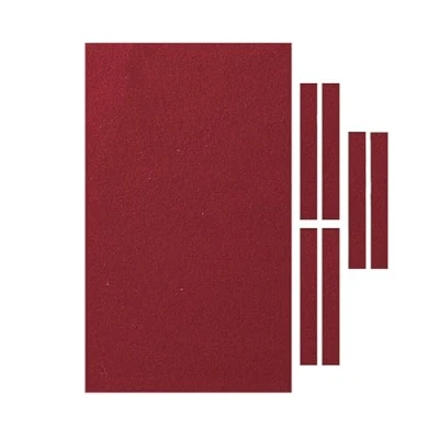 Imagen de Paño de fieltro para billar, mesa accesorios fieltro, cubierta billar (rojo, 8 pies: 2,6 MX1,45 m)