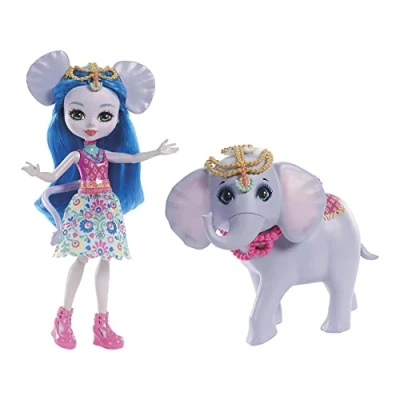 Imagen de Enchantimals Muñeca Ekaterina elephant con mascota (Mattel FKY73) , color/modelo surtido