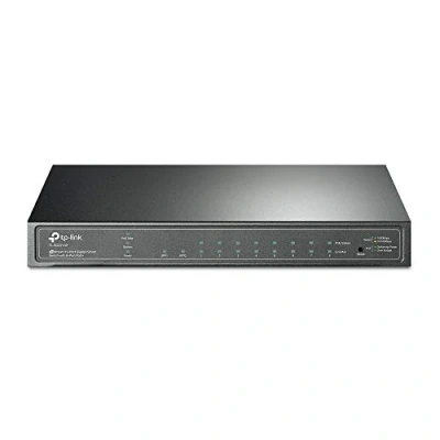 Imagen de TP Link TL SG2210P V3 Interruptor PoE gestionado Inteligente Jetstream de 8 Puertos Gigabit PoE+ @61W, 2 Ranuras SFP Compatible con Omada SDN Recuperación IPv6 Enrutamiento