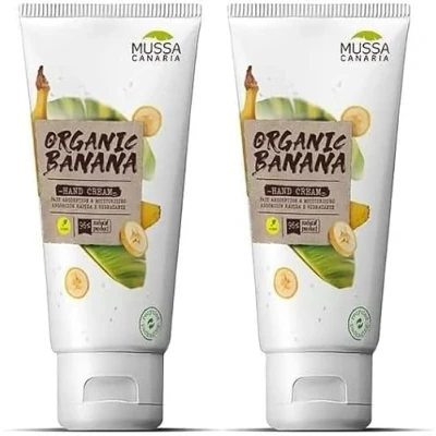 Imagen de Mussa Canaria Crema de Manos Reparadora Vegana con Aloe Vera y Manteca Karité 2 unidades (2 x 100 ml)