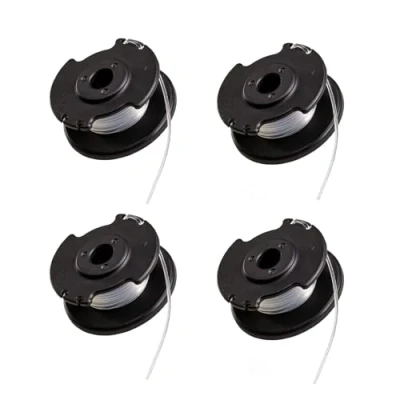 Imagen de Viilich 4 bobinas de hilo repuesto para Einhell GE CT 18/28 Li, bobina nailon, apto cortacésped Li y TC
