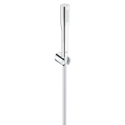 Imagen de GROHE Vitalio Get Trend Set de ducha (teleducha stick con 1 chorro, soportes pared metal flexo 1,5m, menor consumo agua, instalación QuickGlue), cromo, 27459000