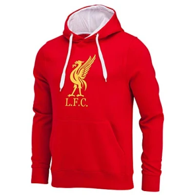 Imagen de Liverpool Sudadera con Capucha LFC Colección Oficial Talla Hombre S