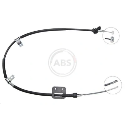 Imagen de A.B.S. K18777 Cable de Freno Mano 1336 Tambor para dirección izquierda/derecha