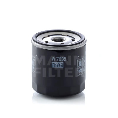 Imagen de MANN FILTER W 7035 Filtro de aceite 3/4 16 UNF 1B con válvula bloqueo retorno enroscable CHRYSLER: PT Cruiser Cabrio, VOYAGER 4